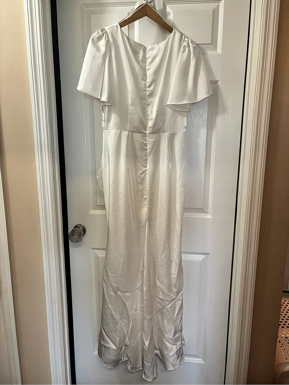 Lulus Bridal White Dress Like New